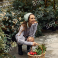 Косынка Dasha Phi x Зелёный Дом