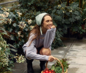 Косынка Dasha Phi x Зелёный Дом